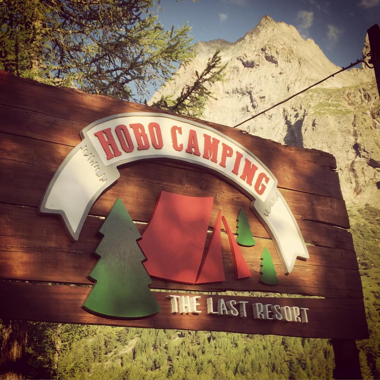 Hobo Camping Courmayeur Extérieur photo